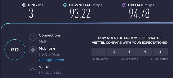 cac thong so tren speedtest