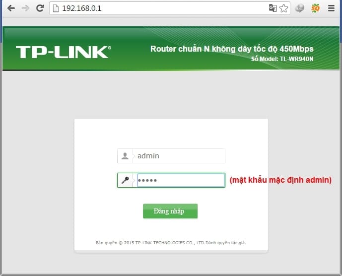 huong dan dang nhap doi mat khau wifi tplink